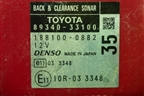 Блок управления парктроником (8934033100) для Toyota Camry XV40 с 2006-2011г (Камри)