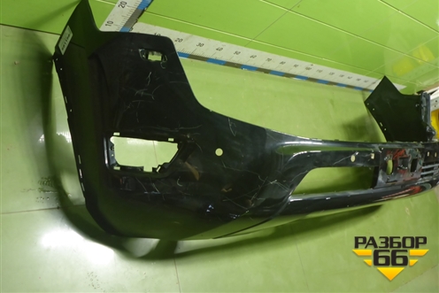 Бампер передний (под парктроник и омываатели) (5211960000) для Toyota Land Cruiser (300) с 2021г (Ленд Крузер)