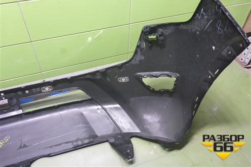 Бампер передний (под парктроник и омываатели) (5211960000) для Toyota Land Cruiser (300) с 2021г (Ленд Крузер)
