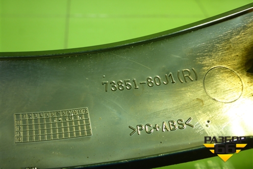 Накладка на торпедо (правый) (7385180J1) для Suzuki SX4 с 2006-2013г (СХ4)