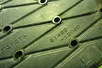 Решетка в передний бампер левая (8148212060) для Toyota Corolla (E15) с 2006-2013г (Королла 150)