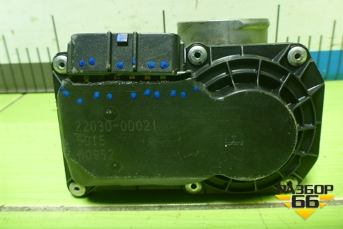 Заслонка дроссельная электрическая (220300D021) для Toyota Avensis с 2003-2009г (Авенсис)