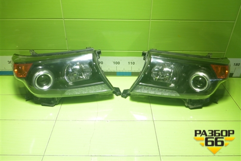 Фара L+R комплект (после 2012г до 2015г установлены BI-Led модули) для Toyota Land Cruiser (200) с 2008г (Ленд Крузер)