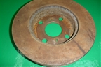 Диск тормозной передний вентилируемый для Toyota Yaris с 1999-2005г (Ярис)