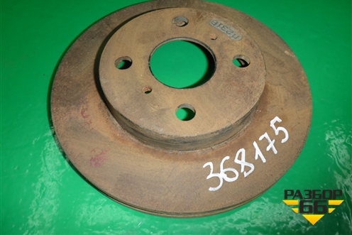Диск тормозной передний вентилируемый для Toyota Yaris с 1999-2005г (Ярис)