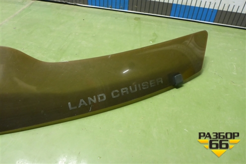 Накладка на капот мухобойка (с 2012г до 2015г) (PZ45170530ZA) для Toyota Land Cruiser (200) с 2008г (Ленд Крузер)