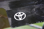 Накладка на капот мухобойка (с 2012г до 2015г) (PZ45170530ZA) для Toyota Land Cruiser (200) с 2008г (Ленд Крузер)
