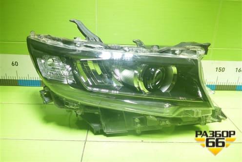 Фара правая (после 2017г LED без блока) (8114560N20) для Toyota Land Cruiser Prado(150) с 2009г (Ленд Крузер Прадо)