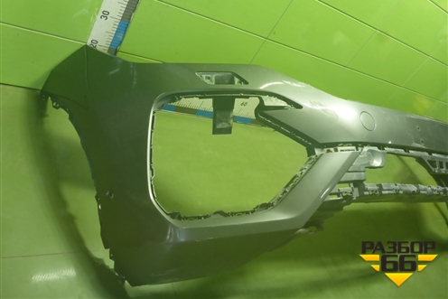 Бампер передний (под омыватель и парктроник) (760807221) для Volkswagen Touareg с 2018г (Туарег)