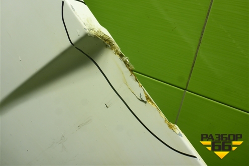 Накладка двери правой  продолжение двери (6101590B90E) для Faw J7 
