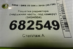 Решетка радиатора (наружняя часть, под камеру) (8494884) для BMW X6 G06 с 2019г (Х6 Г06)