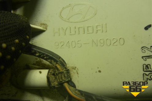 Фонарь в задний бампер левый (92405N9020) для Hyundai Tucson с 2020-2025г (Туксон)