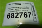 Накладка внутренняя (на обшивку двери багажника правая) (6600058373) для Geely Coolray с 2019-2025г (Кулрей)