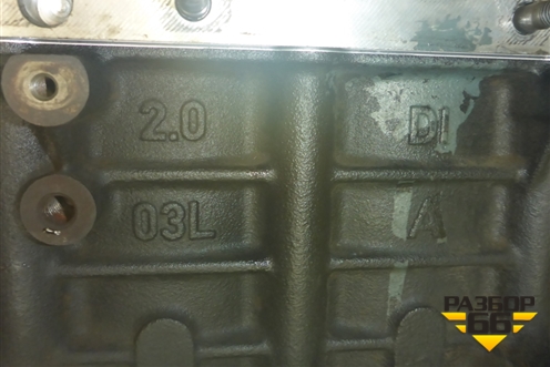 Двигатель (2.0л CBD) для Volkswagen Passat (B6) с 2005-2010г (Пассат Б6)