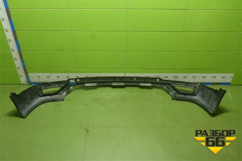 Юбка заднего бампера (под парктроник) (602001282AA) для Chery Tiggo 4 Pro с 2020-2025г (Тиго 4 Про)
