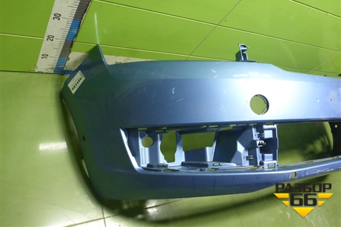 Бампер передний (под парктроник) (60U807221) для Skoda Rapid с 2020г (Рапид)