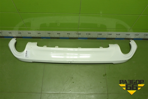 Накладка заднего бампера (после 2019г) (51127954260) для BMW X1 F48 с 2014г (Х1 Ф48)