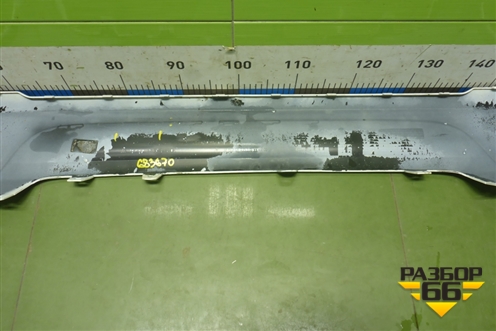Накладка заднего бампера (после 2019г) (51127954260) для BMW X1 F48 с 2014г (Х1 Ф48)