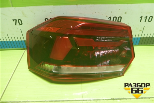 Фонарь задний наружный левый (Led) (6N5945095) для Volkswagen Polo с 2020г (Поло)