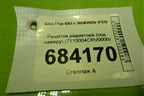 Решетка радиатора (под камеру) (7110004CRV0000) для GAC GS3 с 2024-2025г (ГС3)