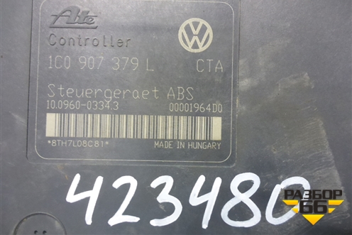 Блок ABS (1J0614117G) для Skoda Octavia (А4) с 1997-2011г (Октавия)