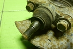 Кулак поворотный передний правый для Hyundai Tucson с 2004-2010г (Туксон)