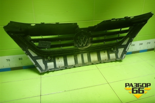 Решетка радиатора (под парктроник) (3С8853651) для Volkswagen Passat-CC с 2008г (Пассат ЦЦ)