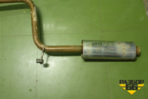 Глушитель (1201210U240X) для JAC JS6 с 2022-2025г (Джей С6)
