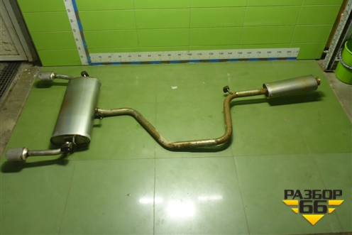 Глушитель (1201210U240X) для JAC JS6 с 2022-2025г (Джей С6)