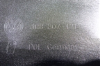 Бампер задний (под парктроник) (3C8807421) для Volkswagen Passat-CC с 2008г (Пассат ЦЦ)