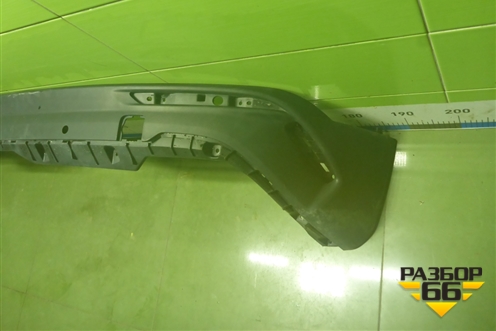 Бампер задний нижняя часть (до 2023г под парктроник) (6600124614) для Geely Coolray с 2019-2025г (Кулрей)