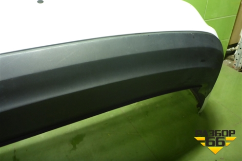 Бампер задний (под парктроник лифтбэк) (60U807421) для Skoda Rapid с 2013г (Рапид)