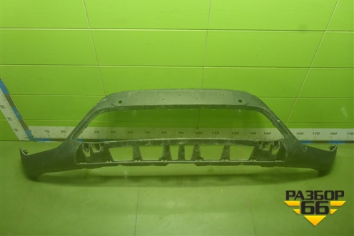 Юбка переднего бампера (под парктроник) (51117354816) для BMW X1 F48 с 2014г (Х1 Ф48)