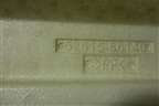 Наполнитель заднего бампера (5261506140) для Toyota Camry XV70 с 2017-2026г (Камри)