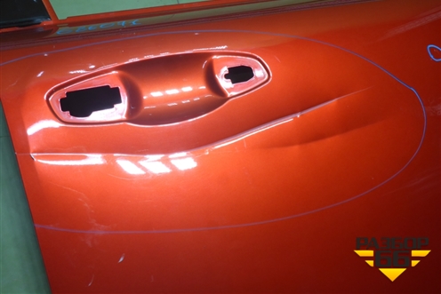 Дверь передняя правая (S203F2701030300) для Changan CS55 PLUS с 2019г (ЦС 55 плюс)
