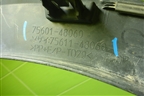 Накладка переднего крыла правого (7560148060) для Lexus RX 350 c 2015г (РХ)