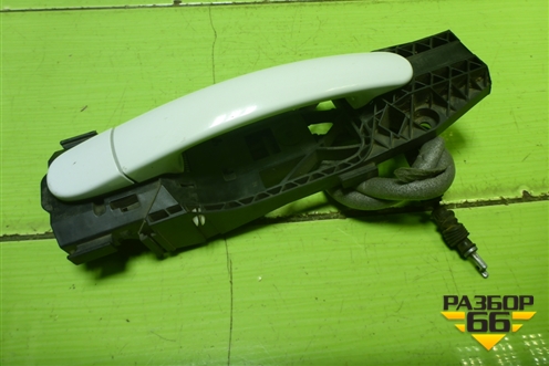 Ручка наружная двери задней левой (5N0839885H) для Skoda Rapid с 2013г (Рапид)