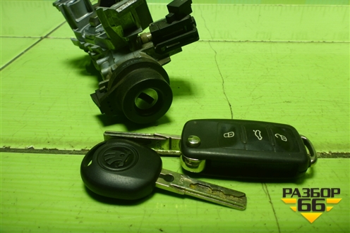 Замок зажигания (1K0905851) для Skoda Rapid с 2013г (Рапид)