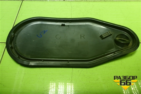 Панель внутренняя двери задней правой (5JA839916) для Skoda Rapid с 2013г (Рапид)