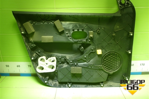 Обшивка двери передней правой под электрику (809001160R) для Renault Logan II с 2012г (Логан)