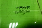 Стекло двери передней левой для Renault Logan II с 2012г (Логан)
