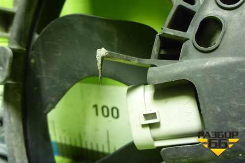 Вентилятор охлаждения радиатора (214811897R) для Renault Logan II с 2012г (Логан)