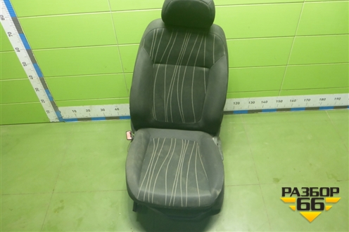 Сиденье переднее левое (5ти дверный кузов, без AIR BAG, без обогрева) для Opel Corsa D с 2006-2014г (Корса Д)