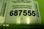 Обшивка двери задней правой под электрику (403002264AAABK) для Chery Tiggo 7 Pro Max с 2022г (Тиго 7 Про Макс)