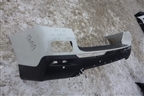 Бампер задний (под парктроник) (5215948170) для Toyota Highlander с 2007-2013г